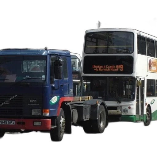 3d render, photorealistic, blue, truck transparent PNG cut-out