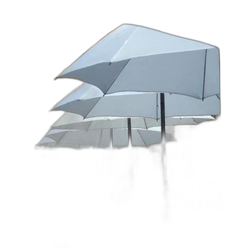 umbrella, hat, weapon, building transparent PNG cut-out