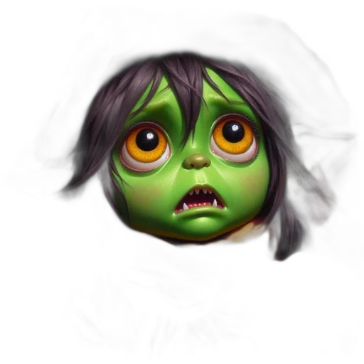 mask, face, creature, staff transparent PNG cut-out