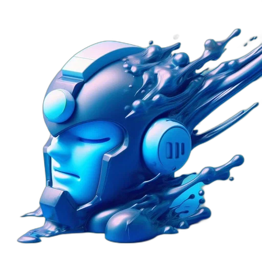 robot, mask, face, concept art transparent PNG cut-out