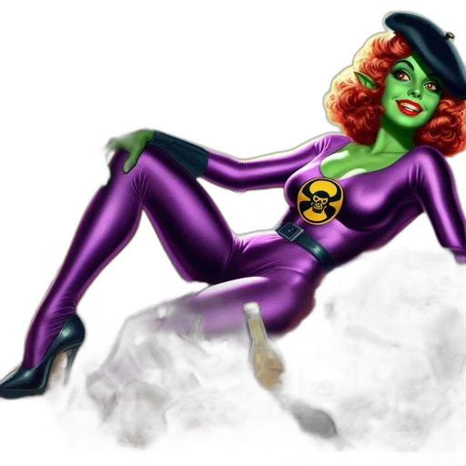 comic book art, concept art, cartoon, fantasy art transparent PNG cut-out