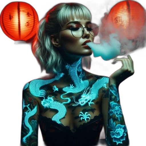 mask, dress, umbrella, robot transparent PNG cut-out