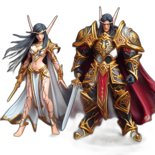 fantasy art, concept art, 3d render, comic book art transparent PNG cut-out