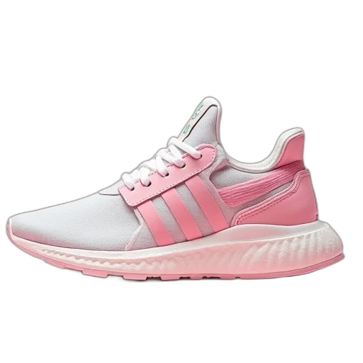 shoes, vaporwave, 3d render, photorealistic transparent PNG cut-out