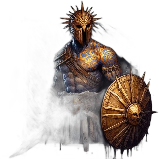 mask, sword, concept art, fantasy art transparent PNG cut-out