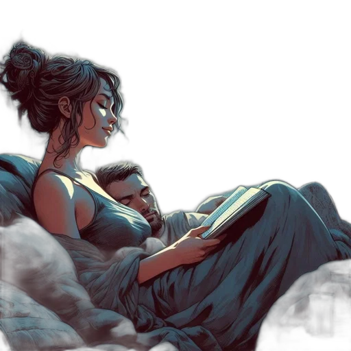 comic book art, concept art, fantasy art, watercolor transparent PNG cut-out