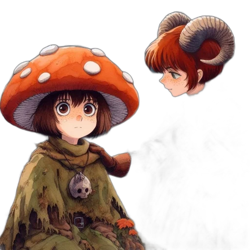 hat, umbrella, crown, weapon transparent PNG cut-out