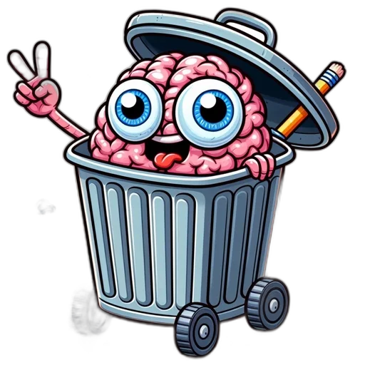 robot, creature, face, hat transparent PNG cut-out