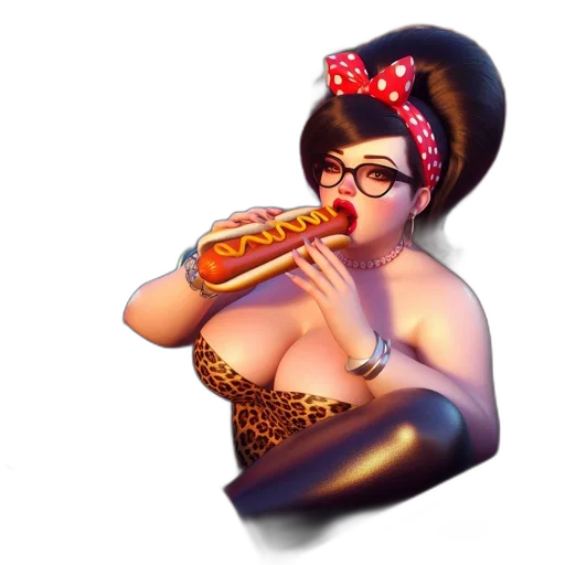 food, weapon, concept art, 3d render transparent PNG cut-out