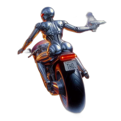 robot, weapon, concept art, comic book art transparent PNG cut-out