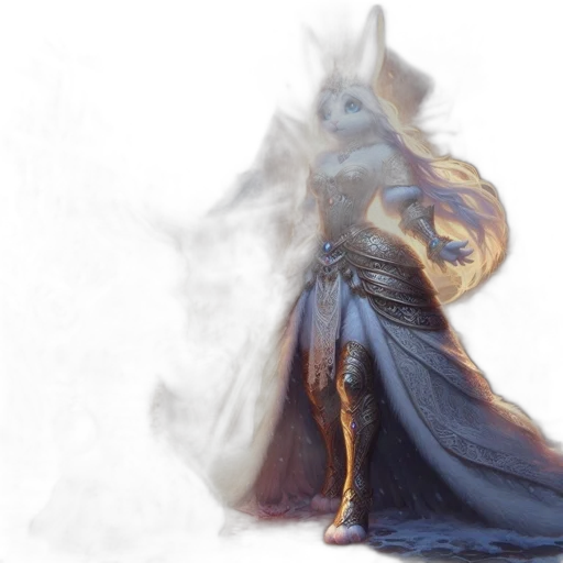 dress, dragon, mask, sword transparent PNG cut-out