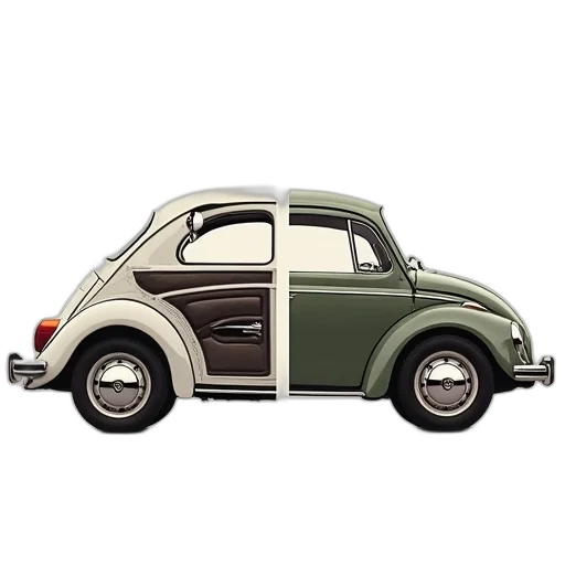 car, 3d render, photorealistic, earth tones transparent PNG cut-out
