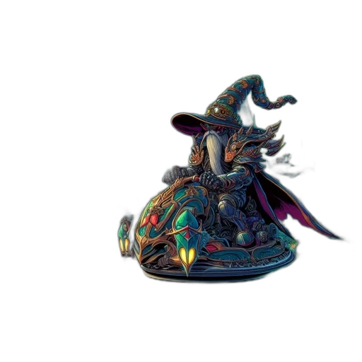 hat, dragon, mask, jewelry transparent PNG cut-out