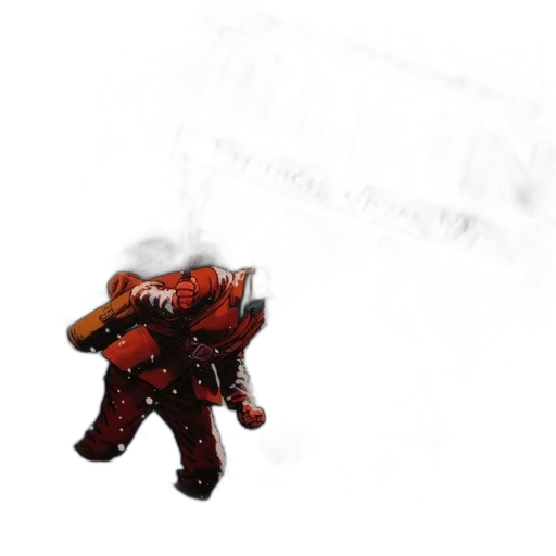 robot, weapon, staff, creature transparent PNG cut-out