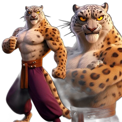animal, concept art, 3d render, fantasy art transparent PNG cut-out