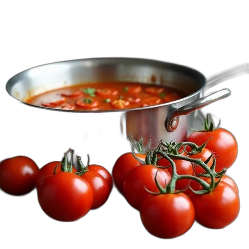 food, crown, photorealistic, 3d render transparent PNG cut-out