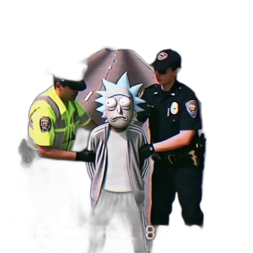 mask, creature, staff, jacket transparent PNG cut-out