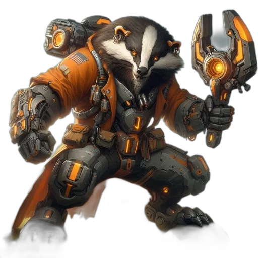 robot, weapon, animal, creature transparent PNG cut-out