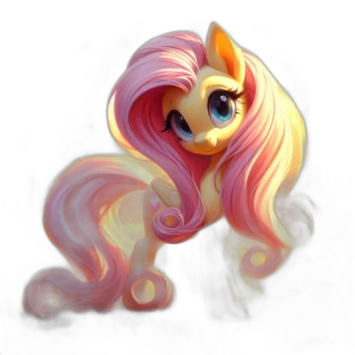 hair, creature, staff, dragon transparent PNG cut-out