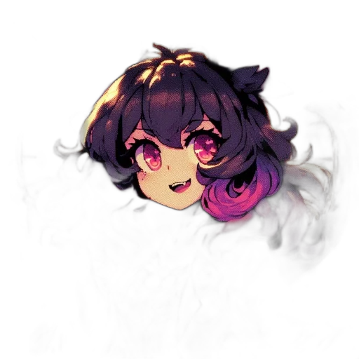 face, mask, creature, hair transparent PNG cut-out
