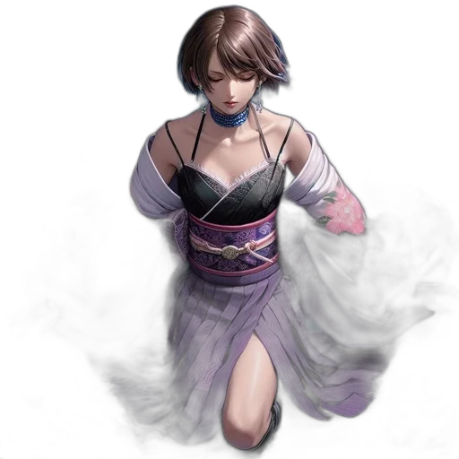 dress, staff, concept art, fantasy art transparent PNG cut-out