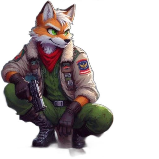jacket, staff, weapon, animal transparent PNG cut-out