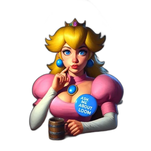 crown, staff, dress, weapon transparent PNG cut-out