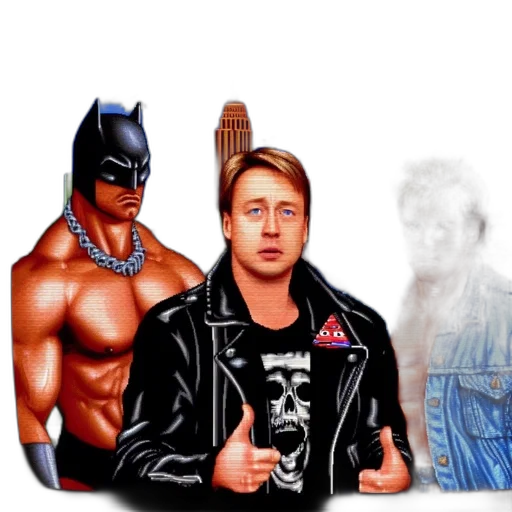 jacket, comic book art, pixel art, cartoon transparent PNG cut-out