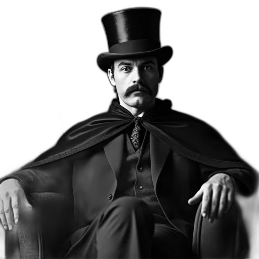 hat, staff, furniture, face transparent PNG cut-out