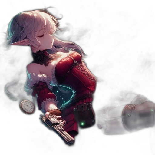 dress, weapon, robot, mask transparent PNG cut-out