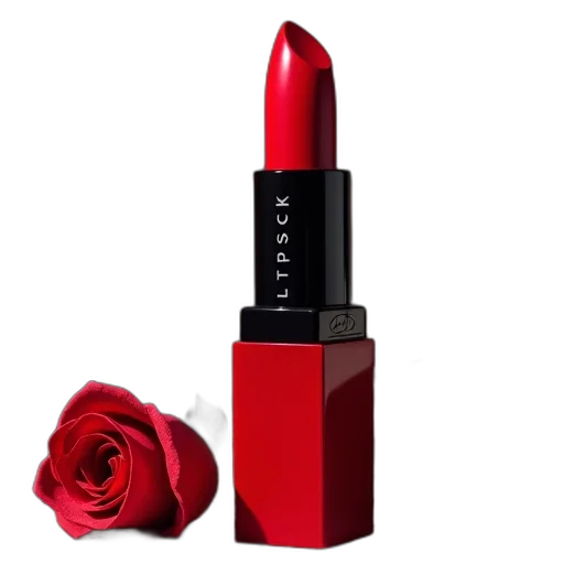 red, close-up, image, lipstick transparent PNG cut-out