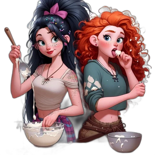 fantasy art, cartoon, concept art, comic book art transparent PNG cut-out