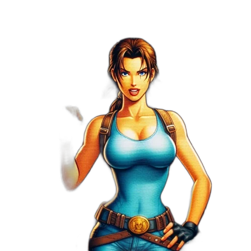 comic book art, concept art, pixel art, fantasy art transparent PNG cut-out