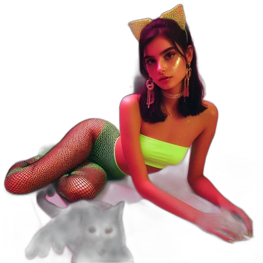creature, dress, animal, shoes transparent PNG cut-out