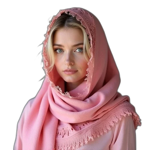 dress, jewelry, face, jacket transparent PNG cut-out