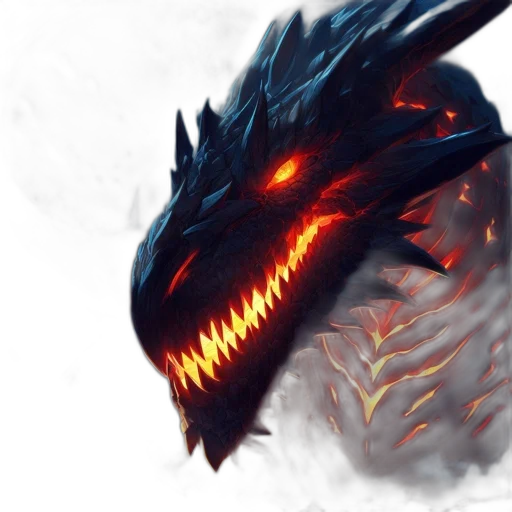 dragon, creature, animal, mask transparent PNG cut-out