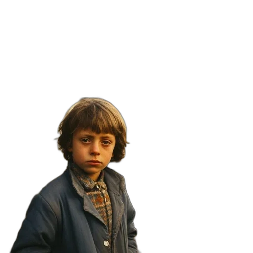 jacket, face, animal, creature transparent PNG cut-out