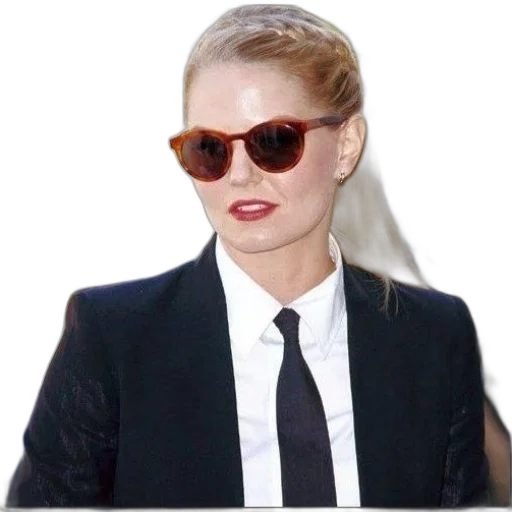 jacket, staff, woman, black transparent PNG cut-out