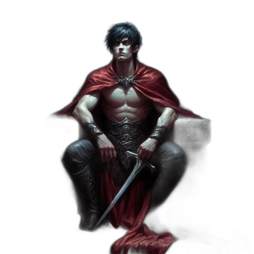 sword, fantasy art, comic book art, concept art transparent PNG cut-out