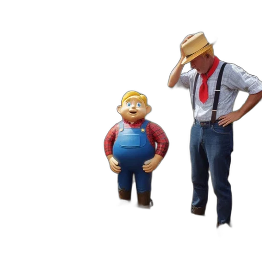 hat, 3d render, concept art, pixel art transparent PNG cut-out