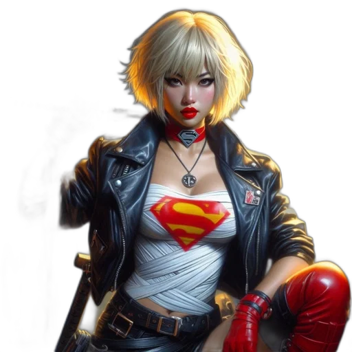 jacket, comic book art, concept art, fantasy art transparent PNG cut-out