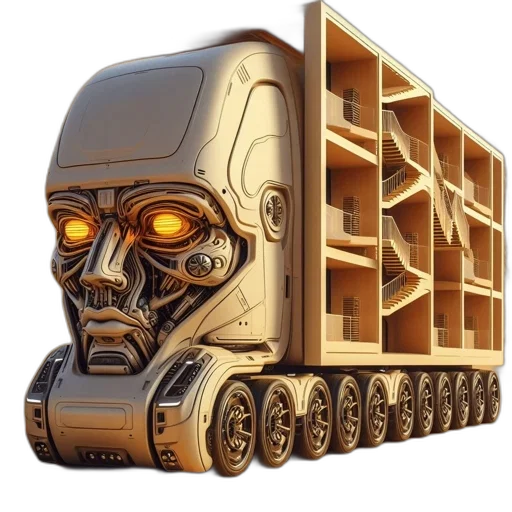 robot, weapon, face, concept art transparent PNG cut-out