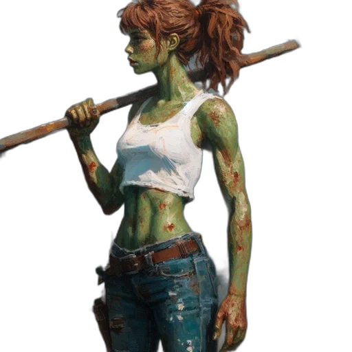 staff, concept art, fantasy art, comic book art transparent PNG cut-out