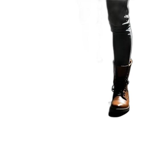 staff, shoes, jacket, robot transparent PNG cut-out