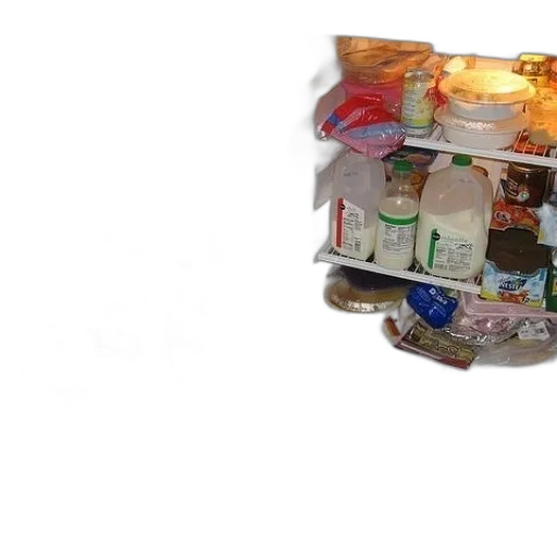 food, bottle, mask, open transparent PNG cut-out