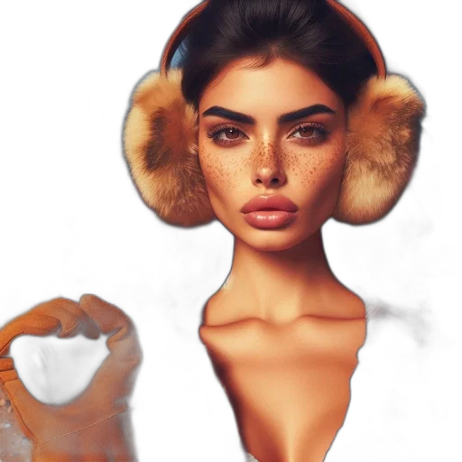 mask, face, hair, creature transparent PNG cut-out