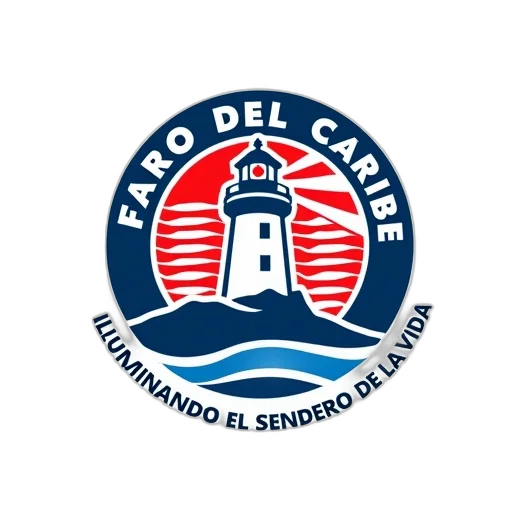 stylized, logo, featuring, lighthouse transparent PNG cut-out