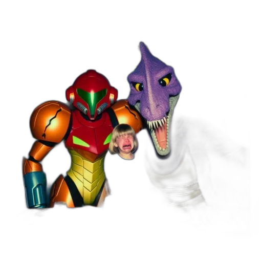 mask, robot, dragon, creature transparent PNG cut-out