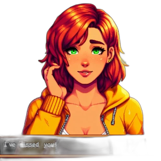 face, jewelry, jacket, staff transparent PNG cut-out