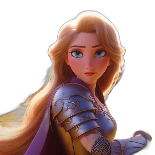 crown, face, sword, fantasy art transparent PNG cut-out